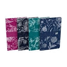 LIBRETA GRAPA 9X14 30H LINEAS OXFORD COLORES SURTIDOS