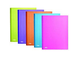 CARPETA A4 40 FUNDAS ELBA URBAN COLORES SURTIDOS