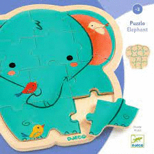 ENCAJABLE PUZZLO ELEPHANT