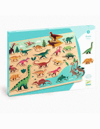 ENCAJABLE PUZZLO DINO