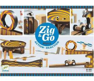 CONSTRUCCIÓN ZIG & GO - 54 PCS DJECO
