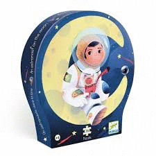 PUZZLE SILUETA ASTRONAUTA