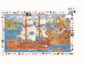 PUZZLE OBSERVACIÓN LOS PIRATAS