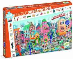 PUZZLE OBSERVACION LA CIUDAD 200PZAS