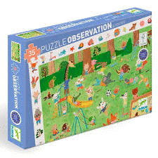 PUZZLE OBSERVACION EL JARDIN DE LOS AMIGUITOS