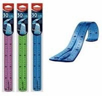 REGLA MAPED 30CMS TWIST´N FLEX