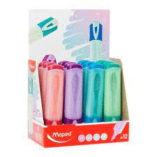 MARCADORES GLITTER PASTEL MAPED COLORES SURTIDOS