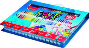 ESTUCHE MAPED 100 PIEZAS COLOR PEP'S