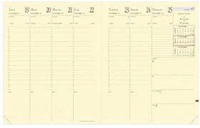 RECAMBIO AGENDA PRESIDENT PRESTIGE 