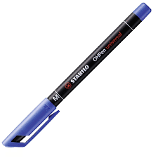 ROTULADOR STABILO OHPEN PERMANENTE AZUL M