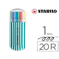 PACK 20 ROTULADORES STABILO PEN 68 ZEBRUI