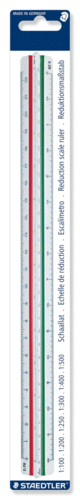 ESCALIMETRO 561 98-4 STAEDTLER 1:100-1:200-1:300