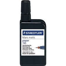 BIDON TINTA STAEDTLER NEGRA 22ML