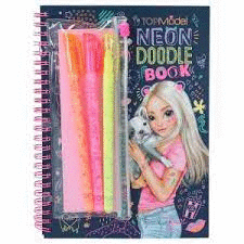 TOP MODEL NEON DOODLE BOOK
