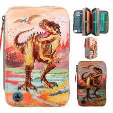 DINO WORLD ESTUCHE TRIPLE LED