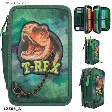 DINO WORLD ESTUCHE TRIPLE T-REX
