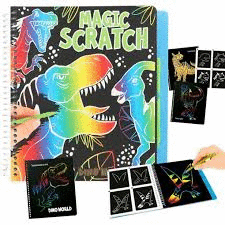 DINO WORLD MINI MAGIC SCRATCH