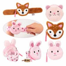 PULSERA MONEDERO PELUCHE MIMI YLVI MINIMOONIS 