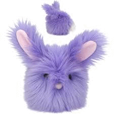 SNUKIS PELUCHE CONEJITO LILA