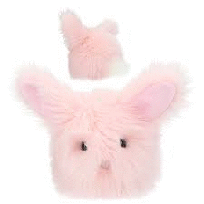 SNUKIS PELUCHE CONEJITO ROSA CLARO