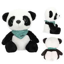 SNUKIS PELUCHE OSO PANDA PIET 18CM