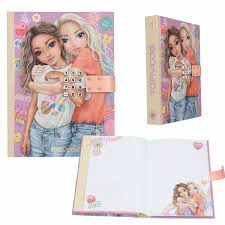 DIARIO CON CODIGO SECRETO TOP MODEL CITY GIRLS