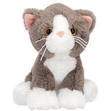 PELUCHE GATO RUBY 16CM