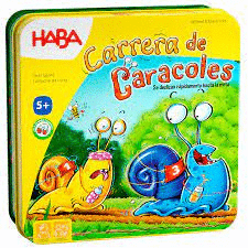 JUEGO HABA LATA CARRERA DE CARACOLES