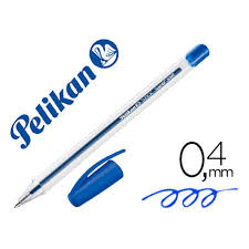 BOLIGRAFO PELIKAN STICK SUPERSOFT AZUL