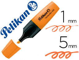 MARCADOR PELIKAN TEXTMARKER 490 NARANJA