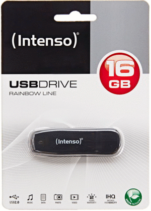 MEMORIA USB 16GB PENDRIVE INTENSO RAINBOW LINE