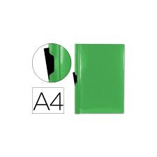 DOSSIER CLIP LATERAL A4 VERDE