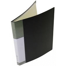 CARPETA 60 FUNDAS POLIPROPILENO NEGRA