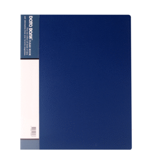 CARPETA 20 FUNDAS POLIPROPILENO AZUL