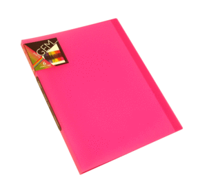 CARPETA 20 FUNDAS DATABANK ROSA