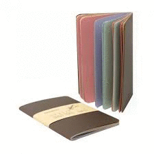 BLOC COSIDO A5 LISO HOJA DE COLORES SM.LT 5KN-48ST