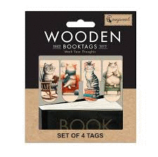 PUNTOS DE LIBRO MADERA MODELOS SURTIDOS ANIMALES 