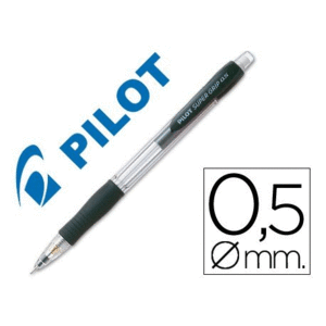 PORTAMINAS PILOT SUPERGRIP 0.5 NEGRO