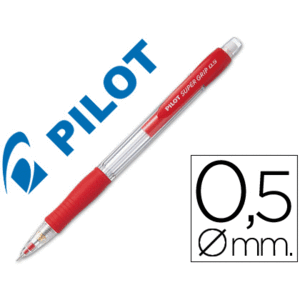 PORTAMINAS PILOT SUPERGRIP 0.5 ROJO