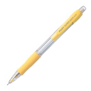 PORTAMINAS PILOT SUPERGRIP 0.5 AMARILLO