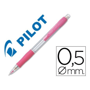 PORTAMINAS PILOT SUPERGRIP 0.5 ROSA