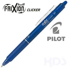 PILOT FRIXION CLICKER AZUL BORRABLE