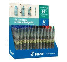 PILOT BOLIGRAFO B2P M AZUL ECOBALL BEGREEN 