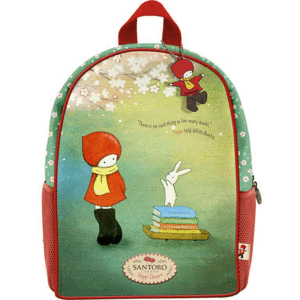 MOCHILA PEQUEÑA LIBRARIAN POPPI LOVES