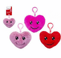 LLAVERO PELUCHE CORAZON