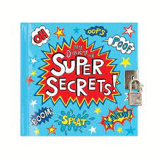 RACHEL ELLEN DIARIO C/CANDADO SUPER SECRETS