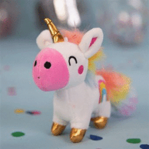 LLAVERO PELUCHE UNICORNIO RACHEL ELLEN 