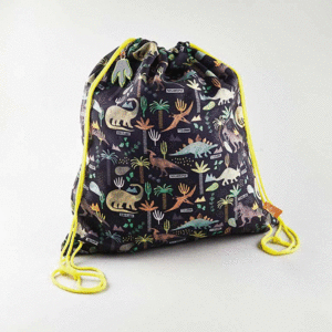 MOCHILA SACO DINOSAURIOS FLOSS & ROCK