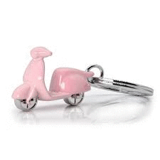 LLAVERO MORPHOSE ON THE ROAD SCOOTER ROSA