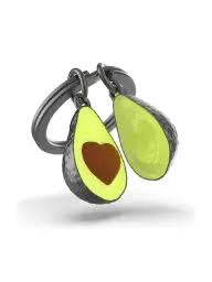 LLAVERO METALMORPHOSE FOODIE AGUACATE
